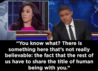 momofmusa:  mediamattersforamerica:  Trevor Noah says what we’re all thinking. 