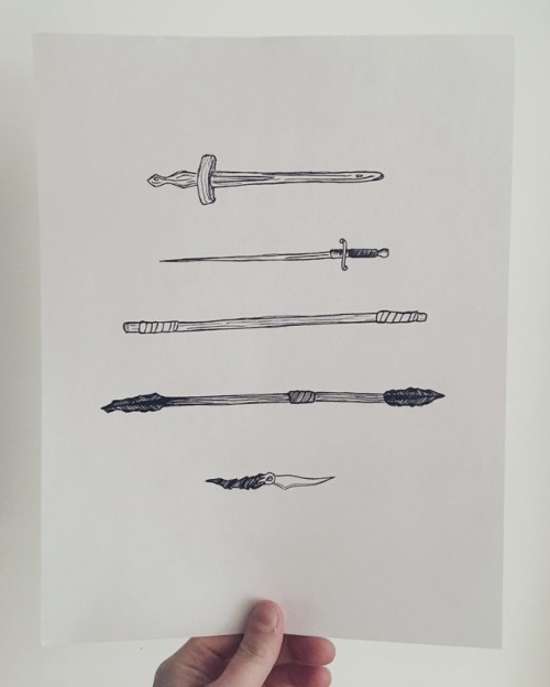 Arya Stark’s arsenal