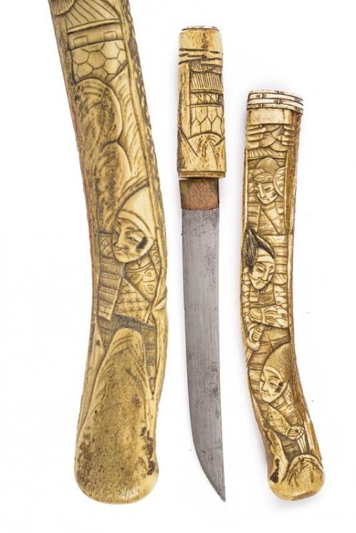 Japanese knife, 19th century.from Czerny’s International Auction House