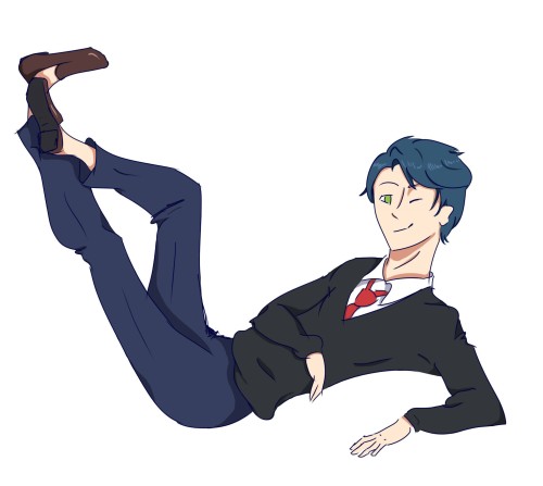 remember that one (1) time kashima wore pants? because i do