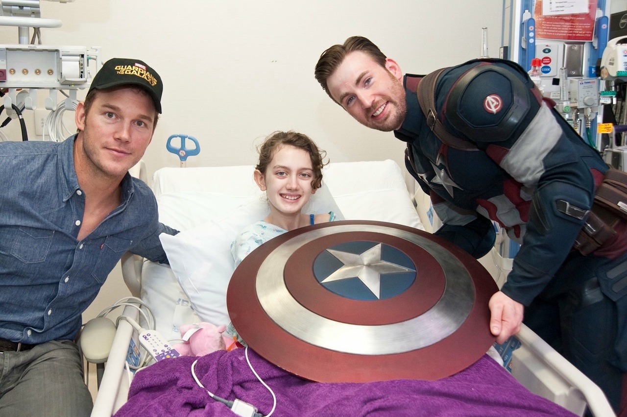 dont-touch-my-brad:  «You might have thought that Chris Evans and Chris Pratt just