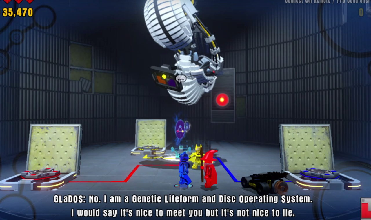 lennythereviewer:                                  GLaDOS VS HAL 9000 BEST. CAMEO.