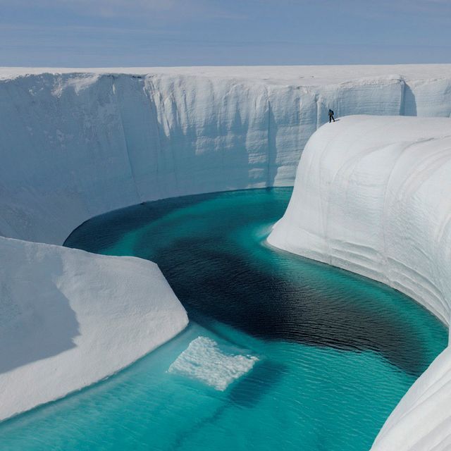 adamsmasher:
“mstrkrftz:
“  Ice Canyon, Greenland
”
…I want to go tubing in it? But I feel like that’s the worst idea?
”
