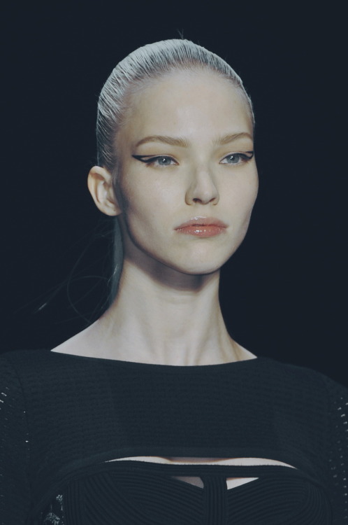 Hervé Léger by Max Azria / Fall 2014 / Details Model: Alexandra / Sasha Luss