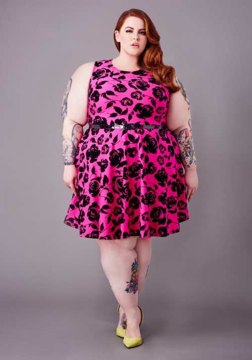 chubby-bunnies:  tesshollidayofficial:  I am so in awe of my images from my Yours Clothing shoot. So grateful to have the opportunity to model for big brands and not have to confirm industry standards. Short, fat, tattooed & if I can say so.. Killin’