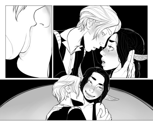 Redid the bg of that first page and finished two next. 