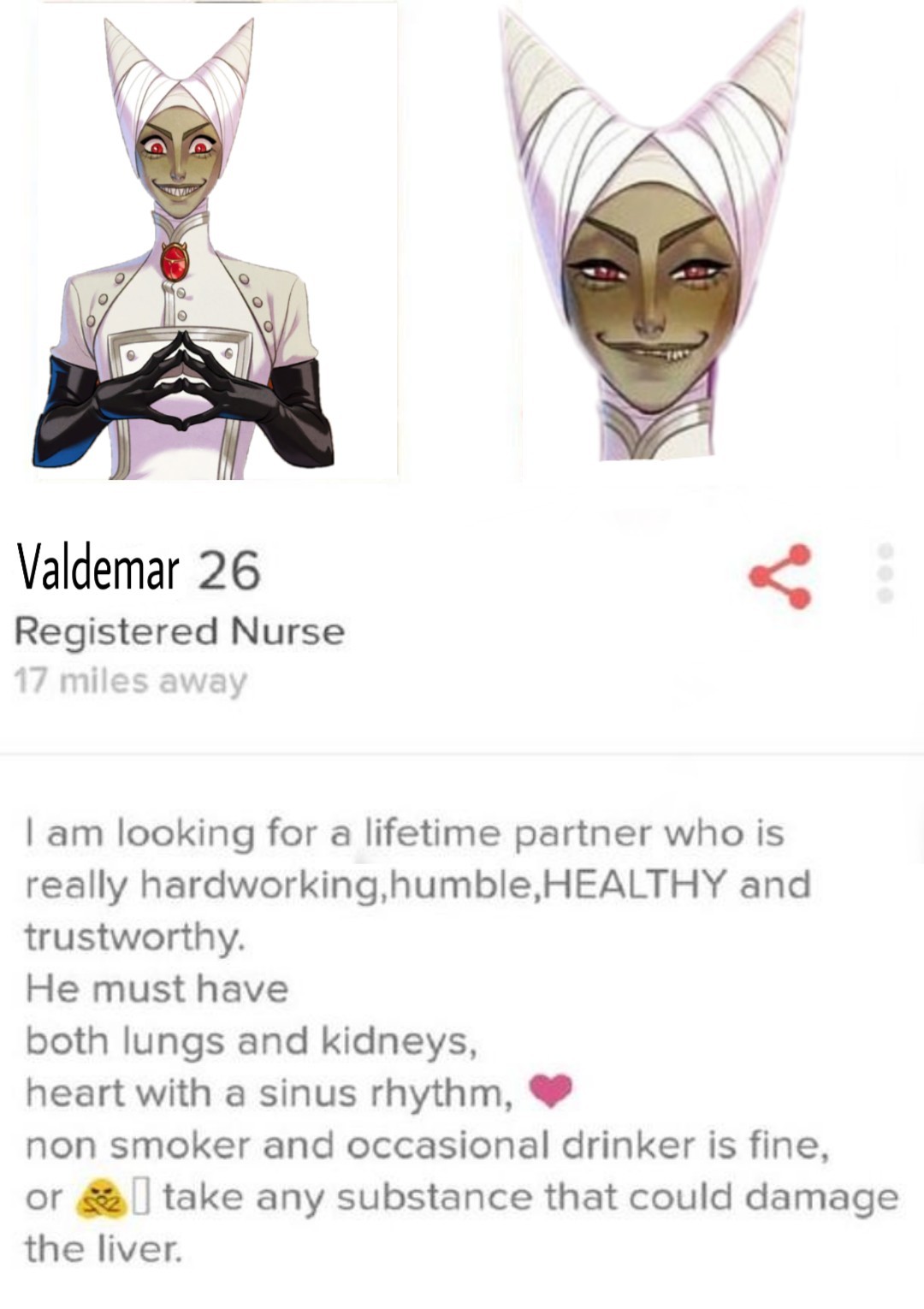 Valdemar Porn - Thirst â€” So...where's the swipe right button? Reposted from...