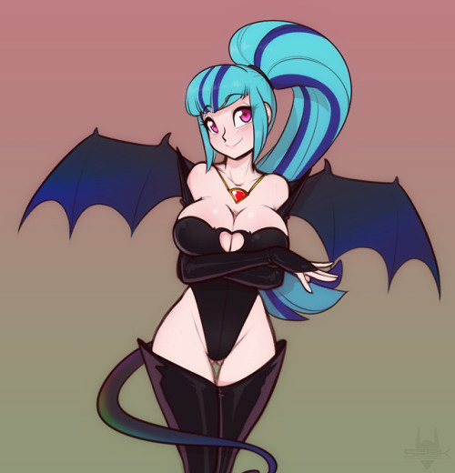 scdk-sfw: Spooky Sonata she can spook me any day. Drawn during/between ridiculous amounts of power 