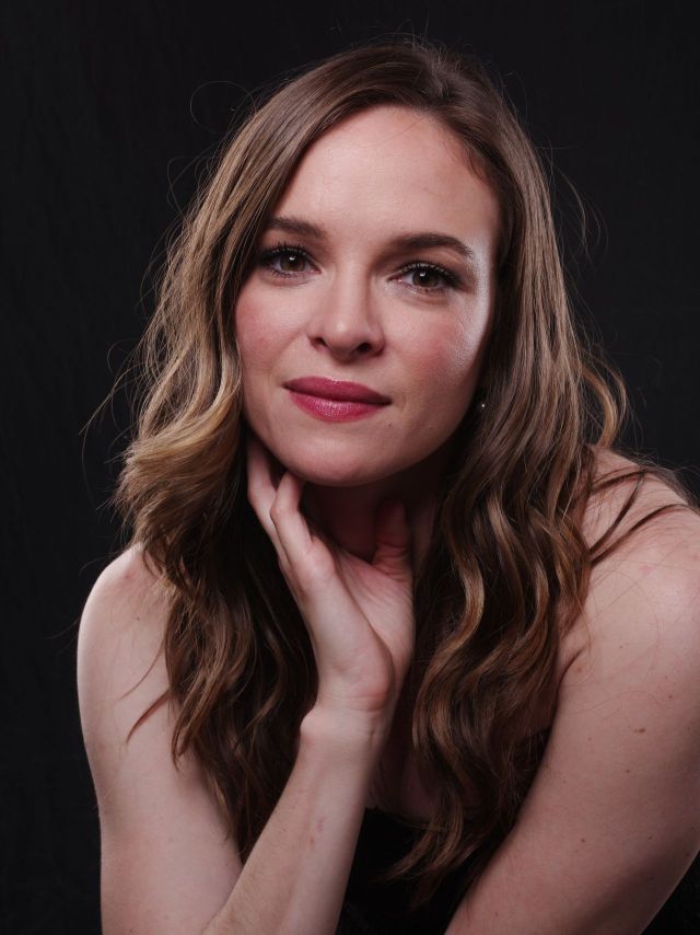 Danielle Panabaker portrait studio San Diego Comic Con 2018