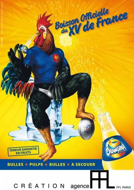 spacetwinks:  since jagermeister appears to be doing a whole furry themed ad campaign now, i figured i’d take this moment to remind people of the time orangina went all fucking out on an ad campaign of their own, and made up some particularly original