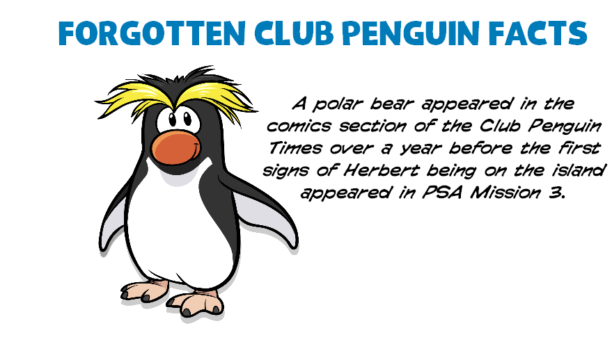Forgotten Club Penguin lore, with genuine sources! — Fact #287