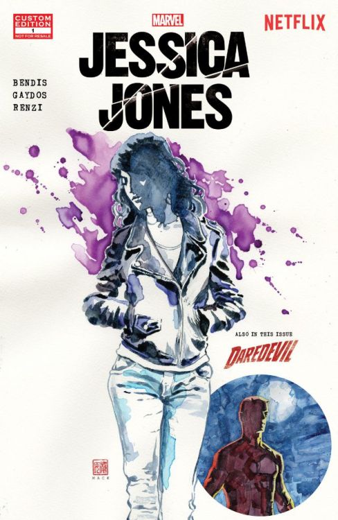 brianmichaelbendis: WEDNESDAY BOMB DROP! I am so excited to give to you. a BRAND NEW JESSICA JONES c