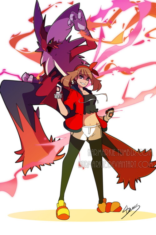 harmarkie: You are challenged by Gym Leader May! Finally! Fourth in the Gym Leader series! I’d