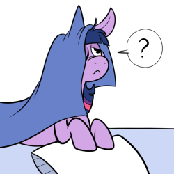 twily-daily:  I’m awake what do you want  Daww x3