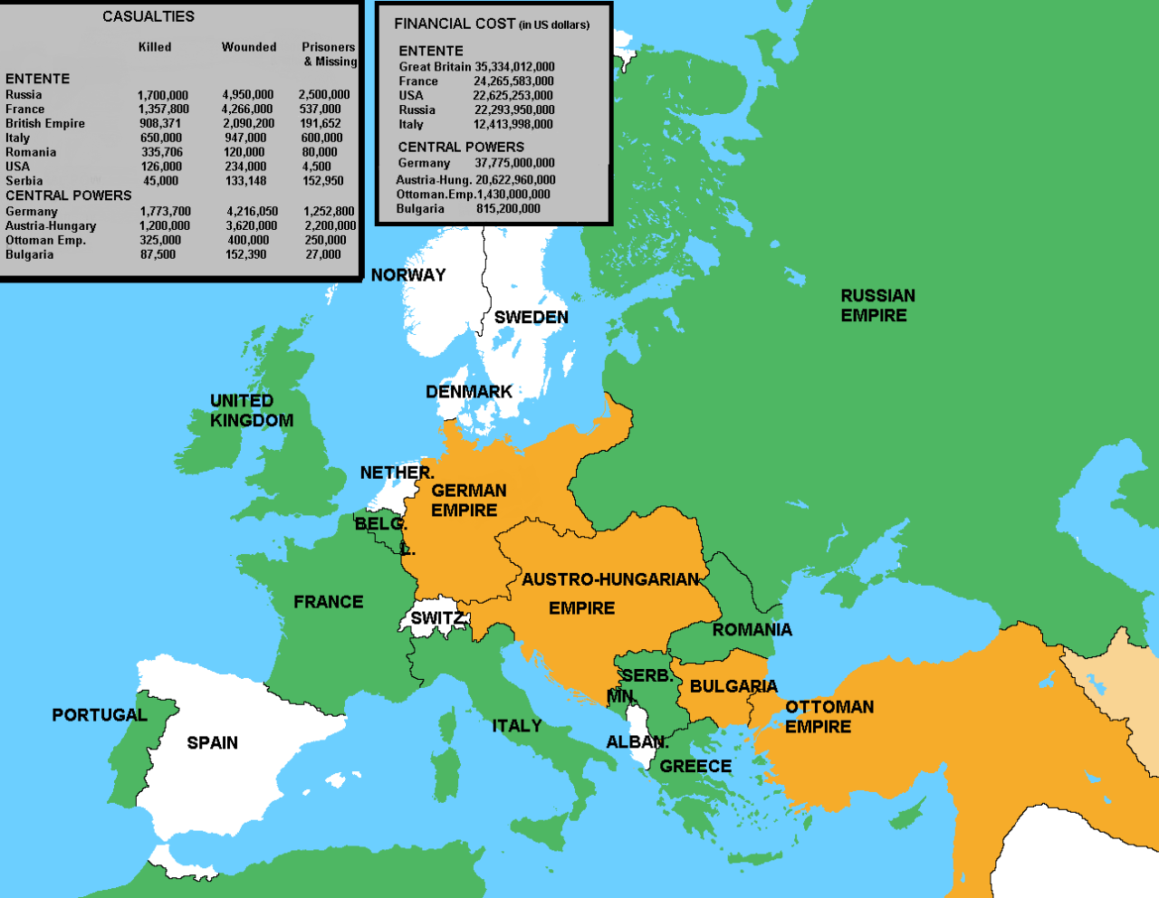 European Alliance During WW And Maps On The Web