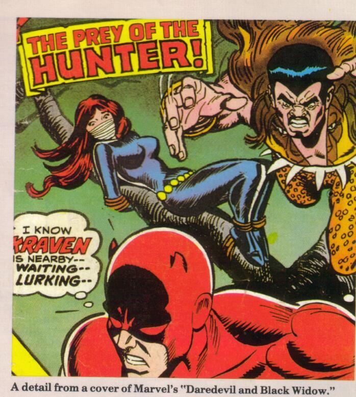 ztunner:  Black Widow has been subdued and silenced to keep her from warning Daredevil!