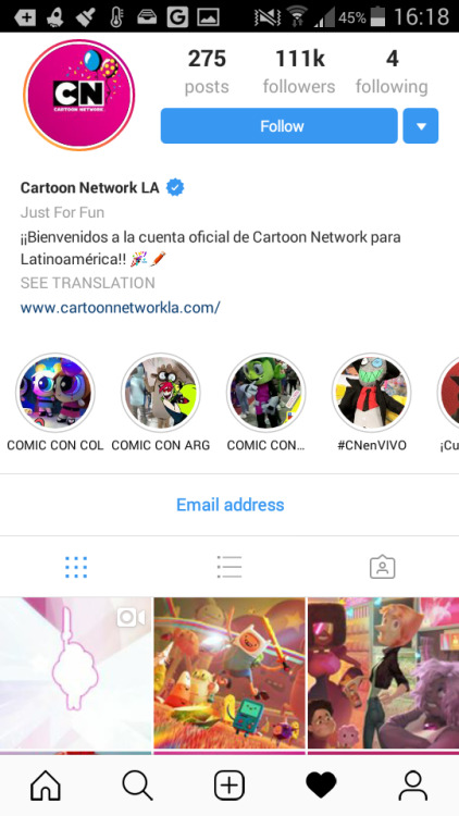 Cartoon Network did it again and posted my art to Latin America and Brazil! <3