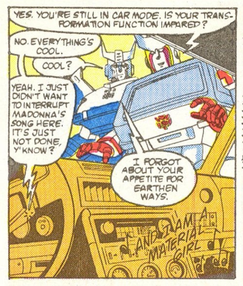 I Personally Think It's Incredibly Important To Jazz's Character That He's A Material Girl And It's Sad