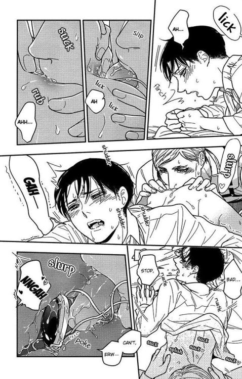 loving-that-yaoi:   Okuchinaoshi To Ironaoshi -  Shingeki No Kyojin Dj  Please follow for more yaoi-only posts! 