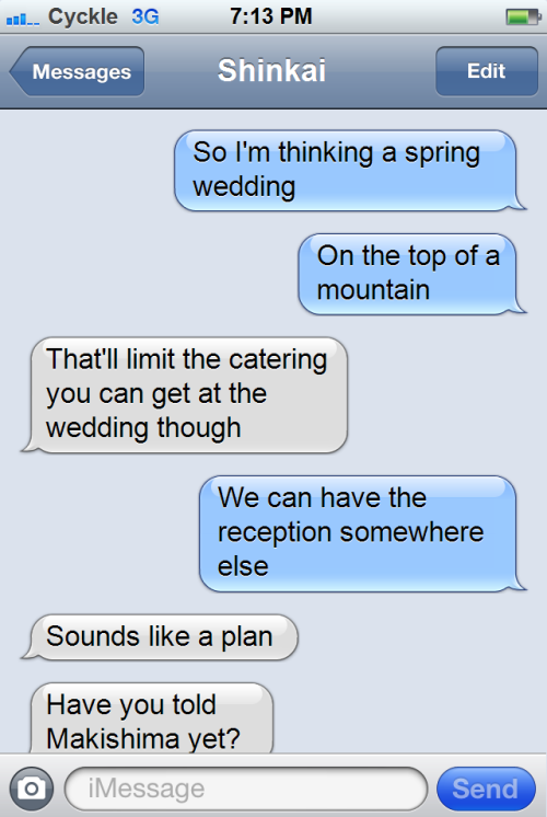 textswhilecyckling:  Toudou’s a man that knows how to plan ahead.