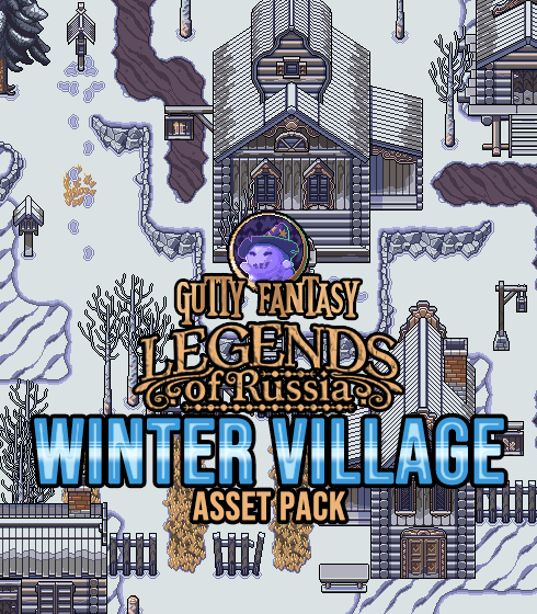 My Winter Village asset pack is now released! Create frozen tundras and remote villages with buildin