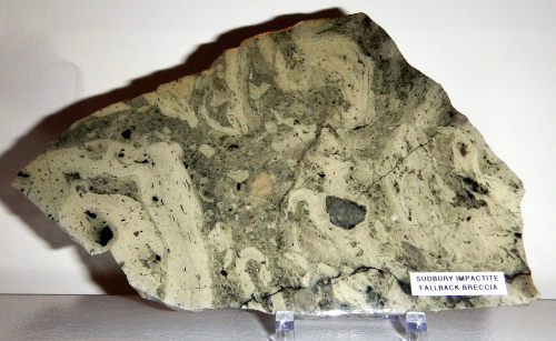 Onaping FormationThis chunk of rock formed about 1.8 billion years ago when a rock from space slamme