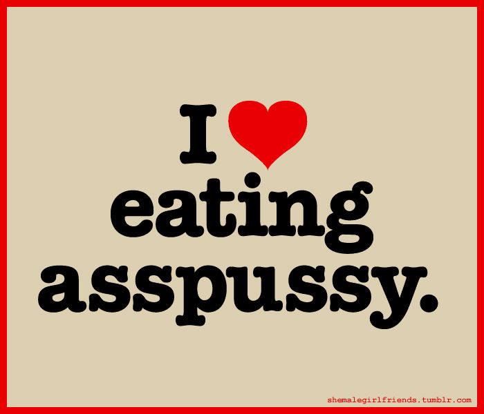 shemalegirlfriends:  I ♥ eating asspussy See the finest tgirls on shemalegirlfriends
