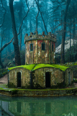 bluepueblo:  Ancient Tower, Sintra, Portugal