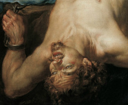 hadrian6:  Prometheus Chained. 1640-50.  Jacques de L’Ange. Flemish. active 1630-1650. oil/canvas.    http://hadrian6.tumblr.com