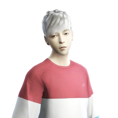 simblrryuffy: [Ryuffy] Short Layered Hairstyle ( Male, SIMS 4 ) hatstyles are available. Download: