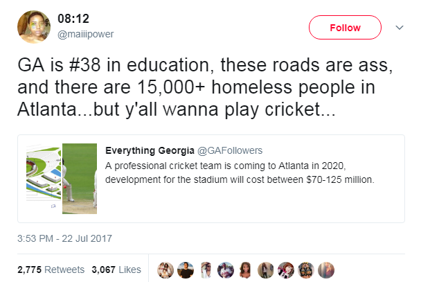 deehenn:  nevaehtyler:  USA priorities are messed up  And tax payers pay for it.
