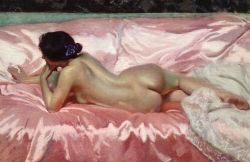 paintingispoetry:  Joaquín Sorolla,  Desnudo de mujer, 1902 
