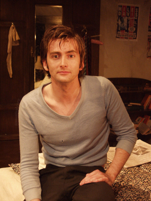 fracturedmind:  tennydr10confidential:  David Tennant sure has a nice *looks down then back up in a daze* sorry, what was I going to say? I got distracted by a certain area on him.   LOL