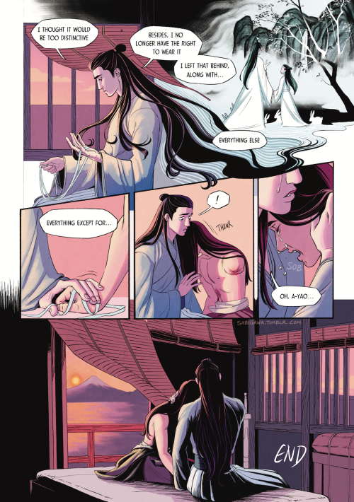 sabigawa: Now that the PDF version of the Xiyao Zine is out over at @xiyaozine, I can post my comic 