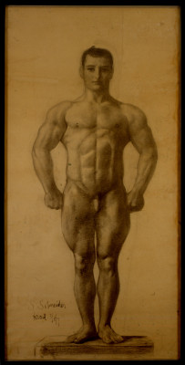 Athlete in Basic Position (1907), Sascha Schneider