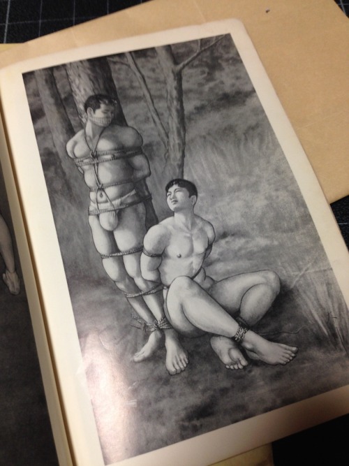 gaymanga:tagagen:My old friend sent me a vintage Japanese members-only homosexual magazine 薔薇 Bara (