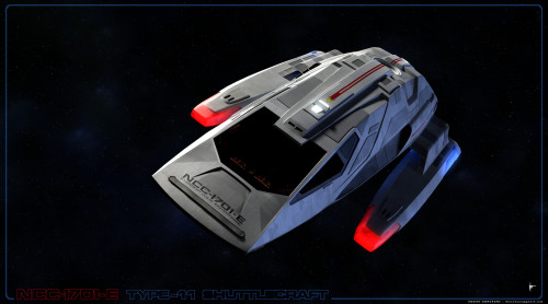 better-worlds: NCC-1701-E Type-11 Shuttlecraft - Star Trek: Insurrection and Nemesis, Robert Bonchun