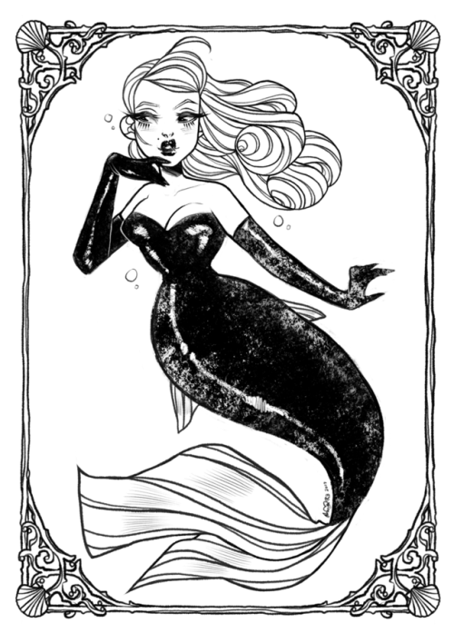 Inktober day 02 - Siren