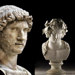 hadrian6:  Hadrian and Antinous. collage