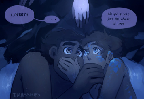trasshess:Hmmm maybe he’s just imagining things… Don’t make a peep you two