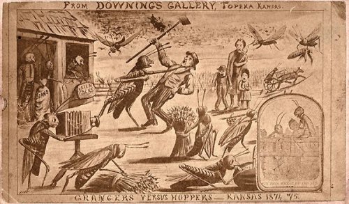 The Great Locust Swarms of 1874 - 1875.“The locusts have no king, Yet all of them go out in ranks.”—