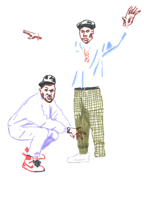 jr-duennweller:WIP drawings of some Hip Hop porn pictures