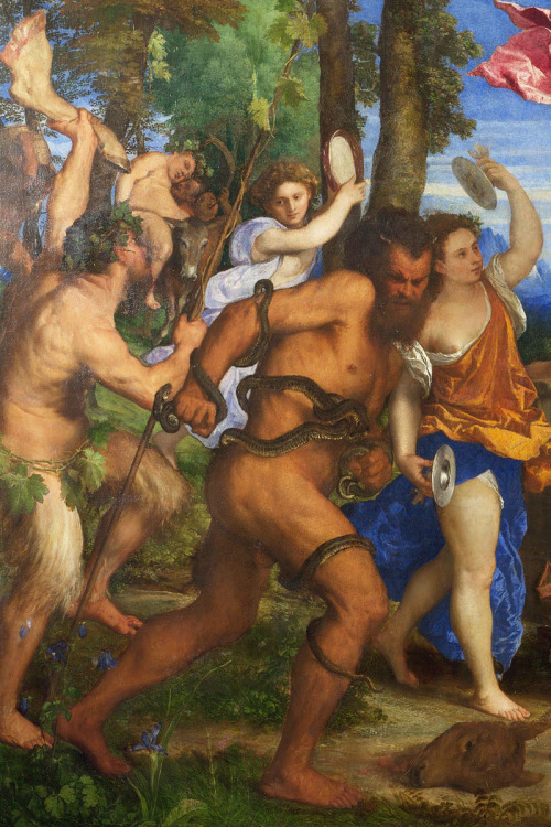 jaded-mandarin: Titian. Detail from Bacchus and Ariadne, 1523.