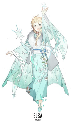 moonlightsdreaming:  PRINCESS x KIMONO!!