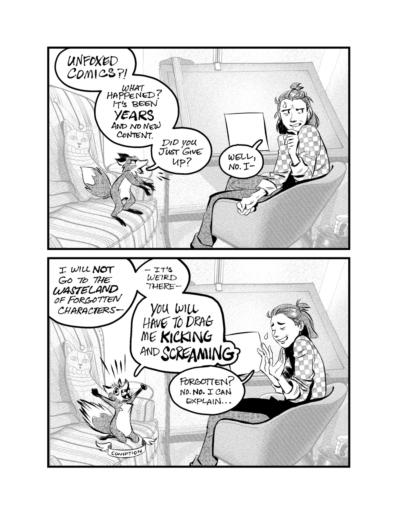 kitseaton:kitseaton:An Unfoxed Comic about ADHD, Part 1I made this little comic about my ADHD diagnosis sometime last year, and never got around to posting it here. Better late than never. Which is an ongoing theme really. This is very personal of course,