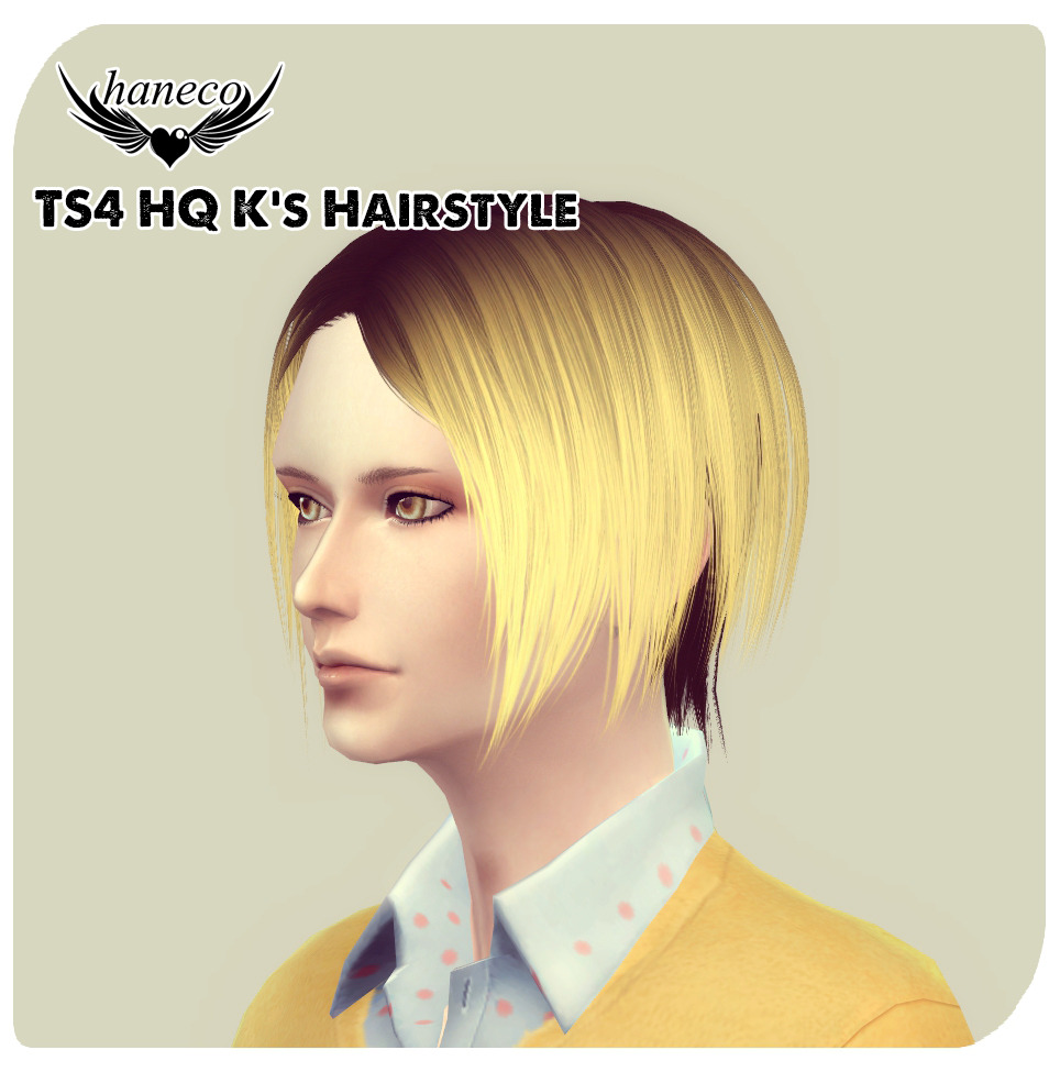 haneco ts4 HQ K’s Hairstyle
UNISEX T/YA/Y/E
【Download】