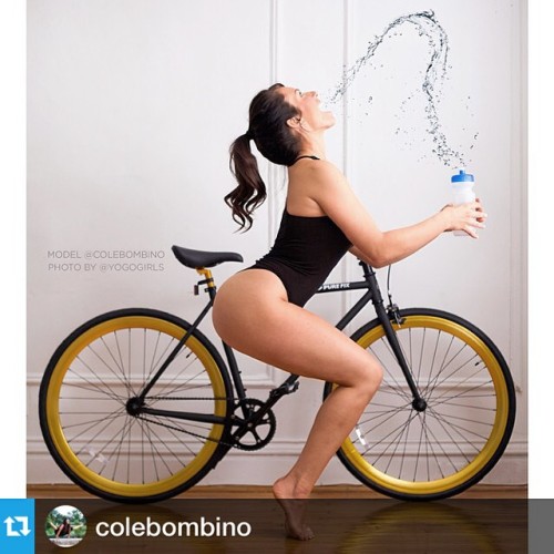 drunkcyclist:  @colebombino and @yogogirls show why hydration is so important.
