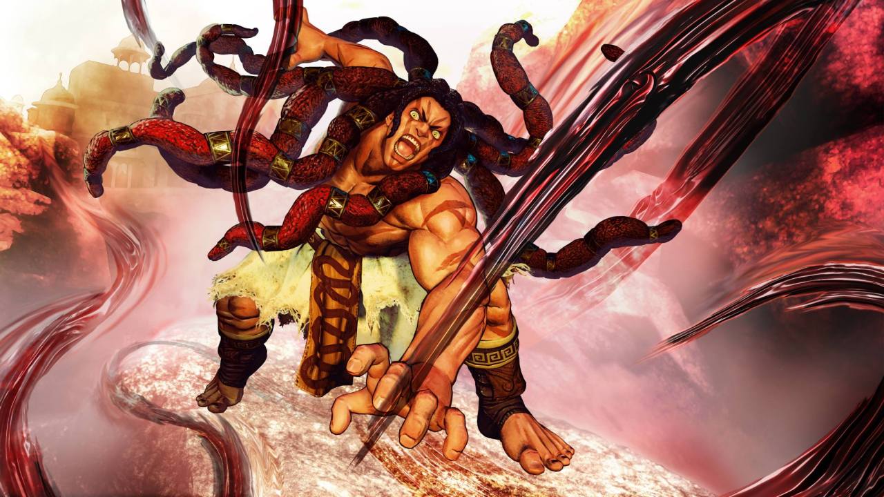 8-bitadonis:  Official screenshots and artwork of the newly revealed fighter Necalli