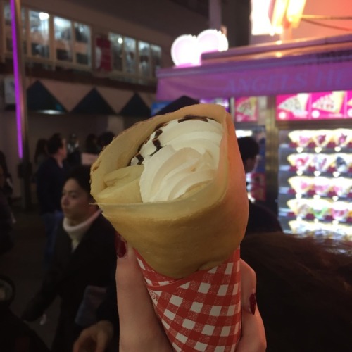tokyomicma:  Harajuku crêpes eyyyy✨