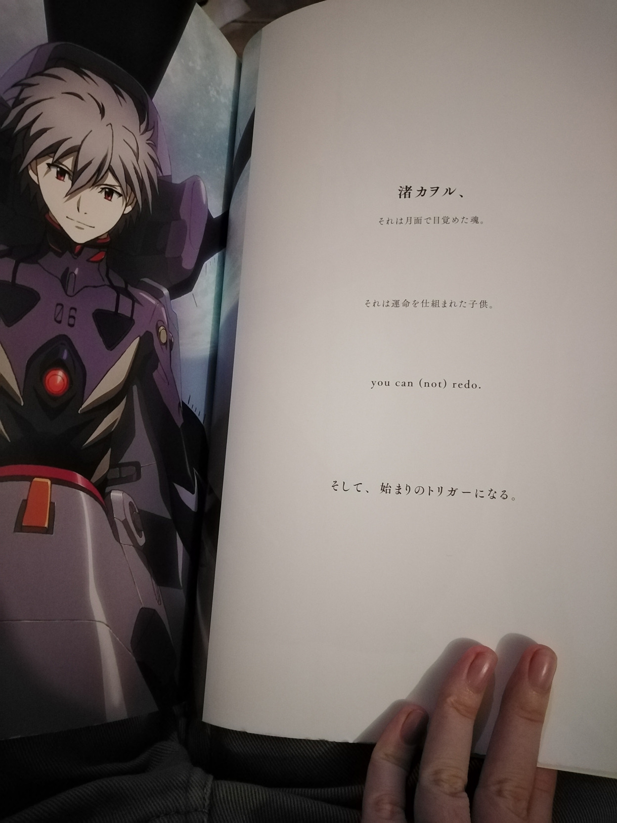 All We Have Is The Right To Waver Kaworu 15 Nagisa Kaworu Photo Collection Book All We Have Is The Right To Waver Kaworu 15 Nagisa Kaworu Photo Collection Book